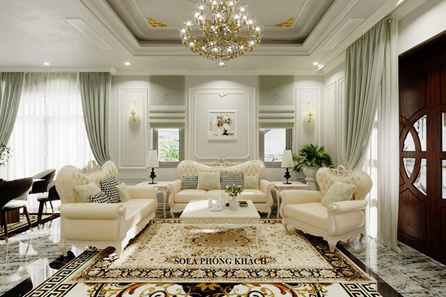 Thiết Kế Biệt Thự Tân Cổ Điển Siêu Đẹp Tại Nha Trang