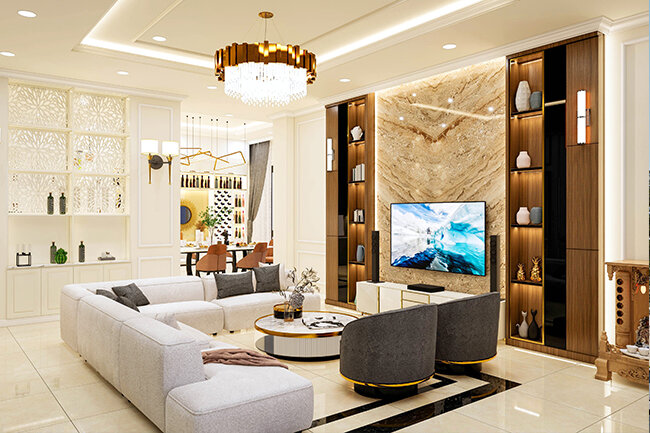 Thiết Kế Biệt Thự Tân Cổ Điển Tại Nha Trang