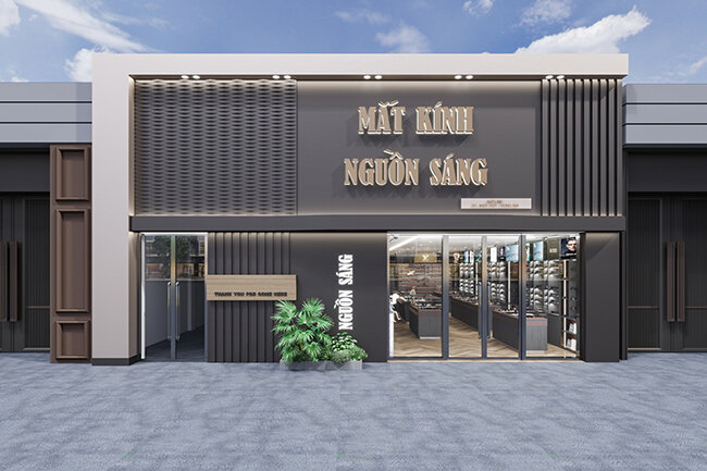 Thiết Kế Cửa Hàng Mắt Kính Tại Nha Trang