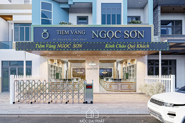 Thiết Kế Cửa Hàng Trang Sức Tại Nha Trang