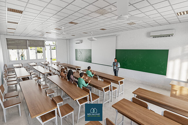Thiết Kế Nội Thất Trường Học Tại Nha Trang