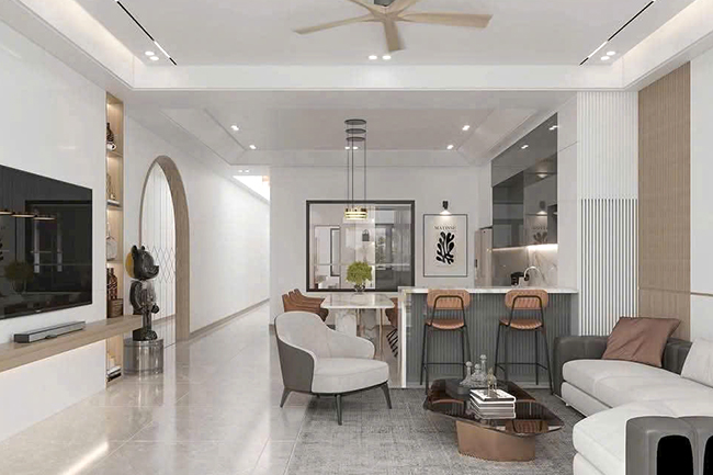 Thiết Kế Nội Thất Nhà Cấp 4 Anh Khánh Tại Nha Trang